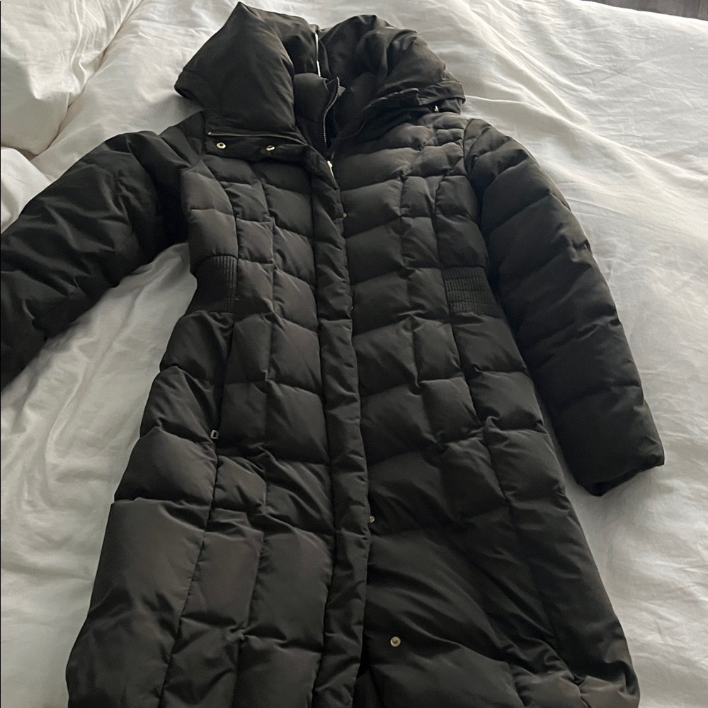 Cole Haan Women's Dark green Puffer Jacket
